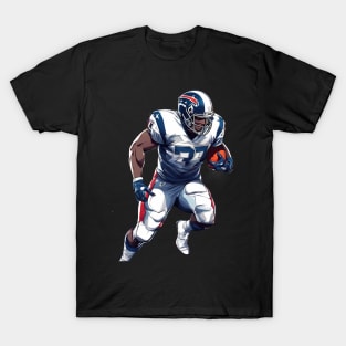 American Football Offensive End T-Shirt